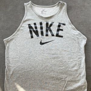 Gray Nike Tank Top